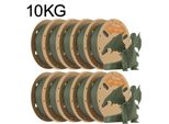 PLA 3D Drucker Filament - Hyper Speed matt - 1,75 mm ±0,03 mm - Für FDM 3D Drucker - 10 kg Spule - Olivgrün