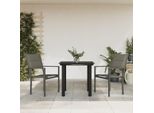 Gartenmöbel Set 6 Personen gartenmöbel Set 6 stühle mit Tisch sitzgruppe Garten 6 Personen gartenmöbel Set Alu Balkon möbel terrassenmöbel-3-tlg-2-80 cm Tischlänge