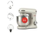 Girmi IM21W Küchenmaschine 5 L, 1500 W max, 10 Stufen + Pulse, Gesso