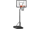 Basketballkorb Outdoor mit Ständer, 255–305cm Höhenverstellbar Basketballständer mit Rollen, Basketball-Backboard Ständer, Basketballanlage, Stahl