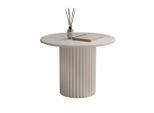 Idohome Couchtisch, Kaschmir, Metall, Rund,Rund, 60X38X60 Cm, Wohnzimmer, Wohnzimmertische, Couchtische