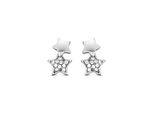 Luxenter Sterling Silber 925 Ohrringe Mit Rhodiniertem Brillant Zirkonia - Lili