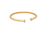 Luxenter Armband Mit Funkelnden Zirkonia-Steinen, 18 Karat Gelbgold-Finish – Aih