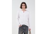 T-Shirt Aus Baumwolle Mit Knopfdetails Und Rundhalsausschnitt