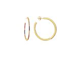 Luxenter Ohrringe Mit GläNzendem 18K Gold Finish Zirkonia - Macare