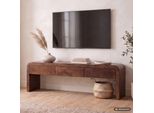 TV Board Kommode Lowboard Fernsehschrank Massivholz 160Cm Schubladen Handmade