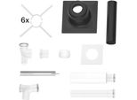 BOSCH Abgaszubehör FC-Set80-B53 (oben) Grundbausatz B53, d:80mm, Kunststoff