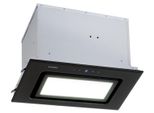 Klarstein Dunstabzugshaube Unterbau, Einbau-Dunstabzugshaube Flach mit Spülmaschinenfestem Aluminium-Fettfilter, 506m³/h Luftstrom, LEDs, Abzugshaube aus Stahl, Dunstabzugshaube ohne Abluftrohr