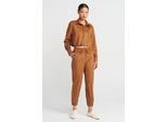 Faux Wildleder Jogginghose