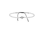 Luxenter 925 Sterling Silber Armband Mit Rhodiniertem Brillant Zirkonia - Nethdra