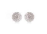 Luxenter Sterling Silber 925 Ohrringe Mit Rhodiniertem Brillant Zirkonia - Thib