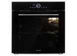 Klarstein Backofen, Einbau-Backofen mit 11 Modi, Backofen Einbaugerät mit Stecker, Einbaubackofen mit Auftau & Grill-Funktion, 73L Ofen mit App-Control & Drehschalter, Elektro-Backofen in Schwarz