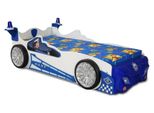 Schlafzimmer Kinderbett Betten Kinder Zimmer Polizei Auto Kindermöbel + Matratze