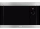 Smeg FMI320X2 Mikrowelle Schwarz, Edelstahl Grill-Mikrowelle Integriert 20 l 850 W