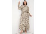 Maxi-Kleid Mit Paisley-Print Und GüRtel