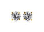 Luxenter Ohrringe Sterling Silber 925 Mit Rhodiniertem Brillant Zirkonia - Basic