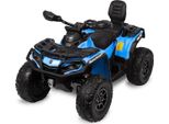 TOYZ, Elektroauto Kinder, Fahrzeug Kinder Outlander, Rutscherfahrzeug, Blau