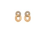 Luxenter Ohrringe Mit 18-KaräTiger Gelbgold-Finish Und Zirkonia-Brillanten – Ramcall