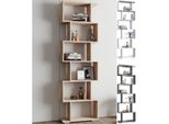 Vcm Holz Raumteiler Stand Regal BüCherregal Deko BüCher 6 FäCher Standregal Palusa L
