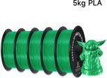 PLA 3D-Drucker-Filament - 1,75 mm Spule - Maßtoleranz ±0,03 mm - Für FDM-Drucker - Länge 343 m - Blau