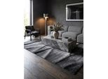 Teppich Kurzflor Solda In Schwarz, Mit Farbverlauf, 240 X 340 Cm