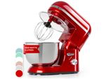 Klarstein Küchenmaschine, Knetmaschine mit 5L Schüssel, 2000W Profi Küchenmaschine mit Knethaken und Schneebesen, Universal Küchenmaschine mit 6 Stufen, Teigmaschine zum Rühren, Kneten und Aufschlagen