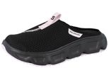 SALOMON Reelax Slide Damen Erholungsschuhe Clogs schwarz rosa - Größe: UK 5