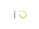 Luxenter Ohrringe Mit GläNzendem Zirkonia 18K Gold Finish - Daver