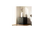 Home Deluxe Couchtisch Marmor Amiri M - 50 X 50 Cm Schwarz
