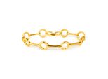 Luxenter Armband Mit Funkelnden Zirkonia-Steinen, 18 Karat Gelbgold-Finish – Dimaran