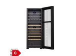 Bovella 55 Duo+ Weinkühlschrank 2-in-1 55 Flaschen 2 Zonen 9 Regale Touch Schwarz 55 Flaschen 2 Kühlzonen