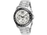 Invicta Speedway 26111 Herrenuhr - Quarzwerk - Edelstahl Mit Silbernem Zifferblatt - 39 Mm