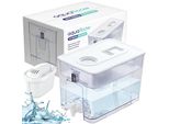 Wasserfilter XXL 9.5 l, All-in-1 Wasserspender, Chlor- und Kalkfilter, für Zuhause