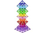 Magnetische Bausteine Set 310 Stück, Lernspielzeug, 3D Puzzle, mit Aufbewahrungstasche