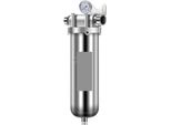 Famanu Wasserfiltersystem - Leidingwasserfilter - Haushaltsgebrauch - Rostfreies Vorfilter - 10000L/h