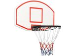 Famanu Basketballbord - Hinterwand Basketball - UV-beständig - 71 x 45 cm - Weiß