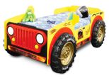 Schlafzimmer Kinderbett Betten Kinder Zimmer JEEP Auto Kindermöbel + Matratze