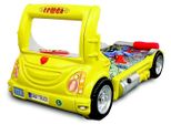 LKW Auto Truck Kinder Kinderbett Jugendbett Bett Betten Kindermöbel Gelb