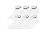 Huddle 6Pk Quarter Socks Unisex Socken