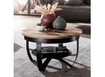 FineBuy Couchtisch 60 Cm Wohnzimmertisch Holz Massiv Tisch Wohnzimmer Sofatisch