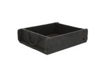 Novaliv Holzkiste Vintage Schwarz 30 X 25 X 8 Cm Alte Ziegelform Holz Groß Allzweckkiste Aus Recyceltem Altholz Jede Form EIN Unikat ? Vintage Kiste Deko