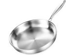 Bratpfanne 20 cm, 18/10 Edelstahl, Induktion, für alle Kochfelder