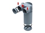 Helios Ventilatoren Anschlussteil FRS-DWK 2-75/125 125mm ; Helios-Preisser (03857)