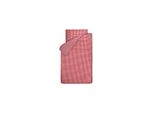 Bink Kinderbettwäsche BB Karo rot 100 x 135