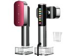 2-in-1 Reise-Dampfbügeleisen mit LED-Display, 1200 W, 220 ml