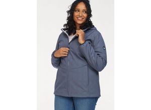 Polarino Softshelljacke, rauchblau, Gr.56