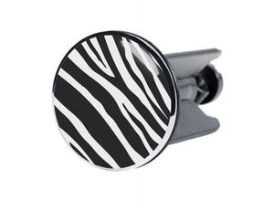 Waschbeckenstöpsel Zebra
