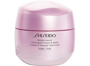 Shiseido Gesichtspflegelinien White Lucent Overnight Cream & Mask