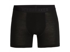 Icebreaker - Anatomica Cool-Lite Boxers - Merinounterwäsche Gr L schwarz