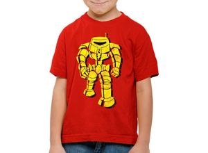 style3 Print-Shirt Kinder T-Shirt Robot Sheldon Bang Serie Fan Big the Roboter comic cooper Theory